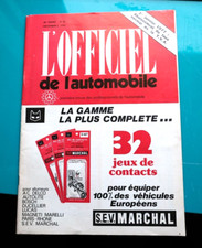 L'Officiel de l'automobile N°
