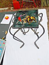 ANCIEN PORTE PLANTE FER FORGE