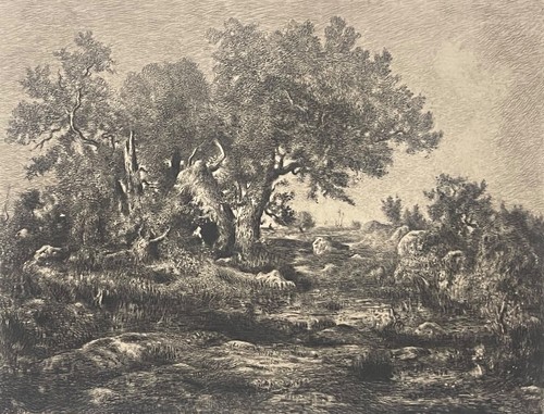 Theodore rousseau hutte des - rousseau,