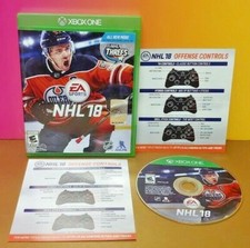 NHL Hockey 18 - EA Sports -  Microsoft Xbox One Game - Tested ! XBOX 1