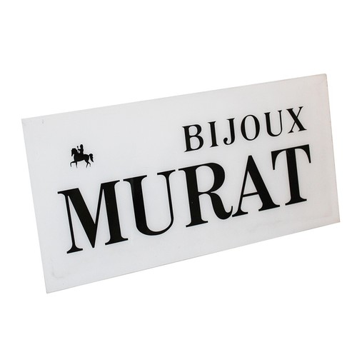 Enseigne publicitaire vintage
