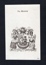 1820 Menoth Blason Noblesse