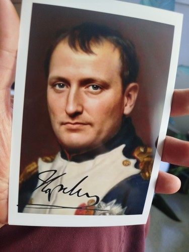 Napoléon signature - cp,