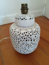 Pied de Lampe Porcelaine