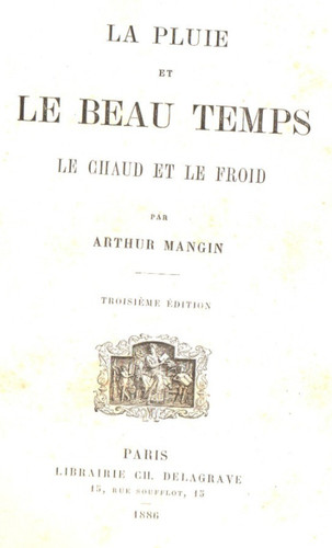Arthur mangin 1886 pluie - arthur,