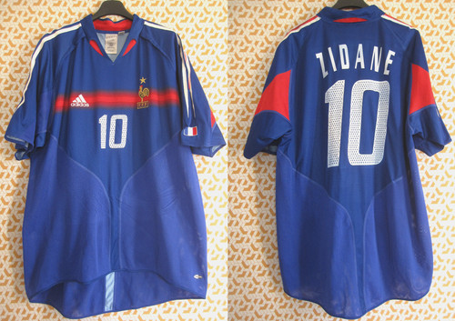 Maillot equipe france 2004 - maillot,