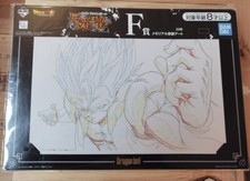 Dragon Ball Z Affiche A4 Ichiban Kuji Memorial Genga Art - Gogeta