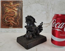 sceau cachet ancien en bronze