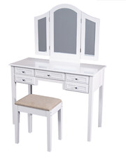 Modèle Marilyn Toilette De Maquillage avec Miroir Tabouret Table Commode pour