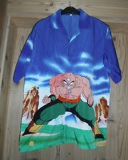 * VINTAGE - Chemise d'été - Dragon Ball - Ten Shin Han (14 ans)