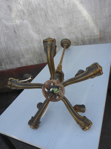 Support lampe ancienne de - support,