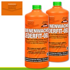 Pharmakas Horse Fitform 2X 1L Cire D'Abeille Huile Pour Cuir Gants Veste Selle