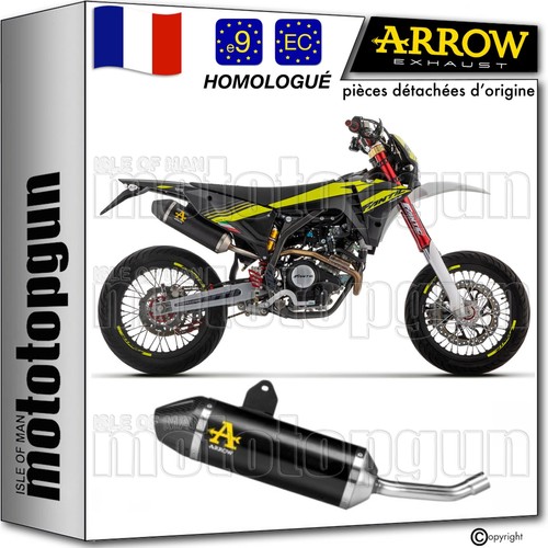 Arrow pot echappement - arrow, approuve