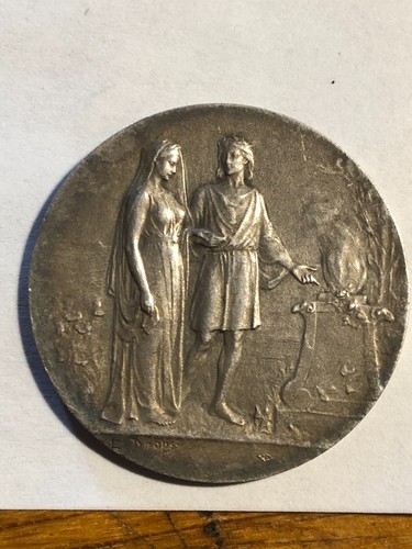Médaille mariage argent - médaille,