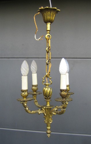 Tres beau lustre bronze - beau,
