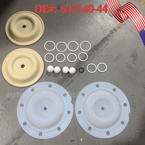 Diaphragm pump repair kit - diaphragm,