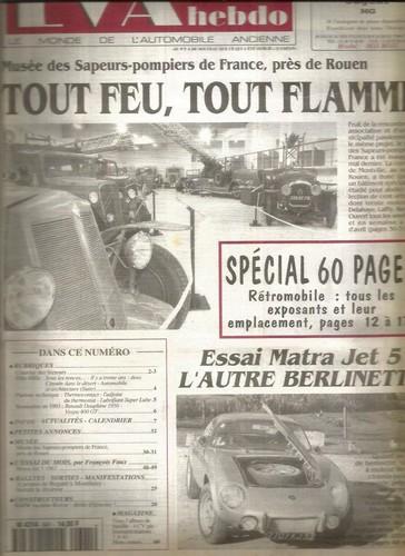 Vie auto n 641 matra - de, n°641