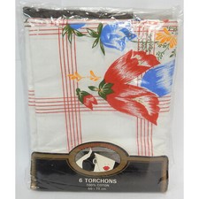 LOT 6 TORCHONS DE CUISINE