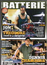 BATTERIE Magazine N°150 Jon Theodore Shaka Ponk  Dennis Chambers Black Sabbath