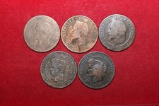 lot de 5 monnaies de 10
