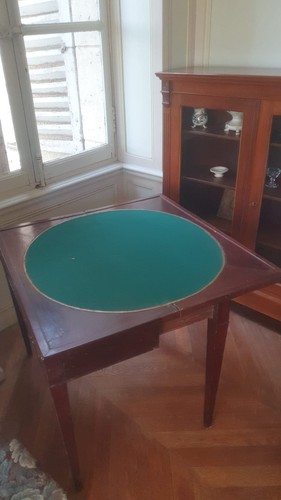 Table jeu ancienne - de,