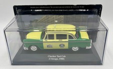 Checker Taxi cab jaune & vert