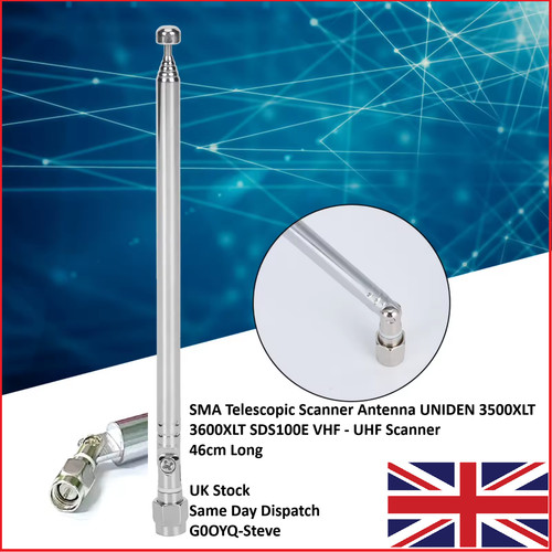 Antenne télescopique sma - antenne, pour