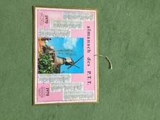 CALENDRIER ALMANACH PTT 1970