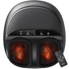 Appareil de massage pour les pieds Renpho Shiatsu avec télécommande, noir