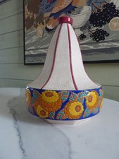 Longwy.Vase toupie art déco des années 20/30