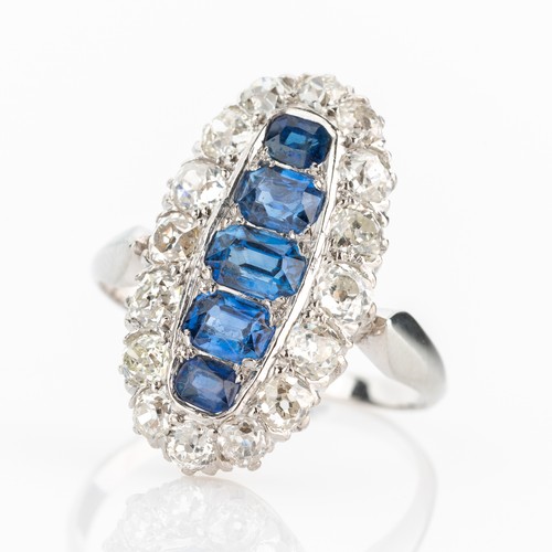 Ladies ring 750 gold - 750, with