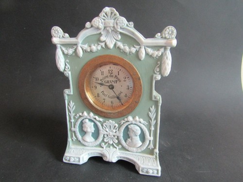 Pendule réveil porcelaine - réveil,