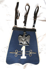 Sabretache ECS du 1° Régiment Hussards Parachutistes no casque Allemand