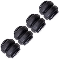 4x sac d'air  Standard 2500 lbs 1/2"npt Single Port Air Ride Suspension Springs