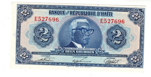 Haiti billet gourdes - gourdes, nd
