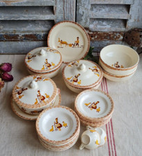 Ancienne dinette assiettes - dinette,