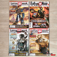 LOT 4 MAGAZINES LOTUS NOIR N°55, 57, 65, 97 (MAGIC THE GATHERING / JCC)