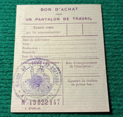 Billet matière bon - -,