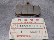 Plaquette de frein avant à