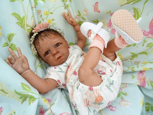 Reborn baby biracial - , girl