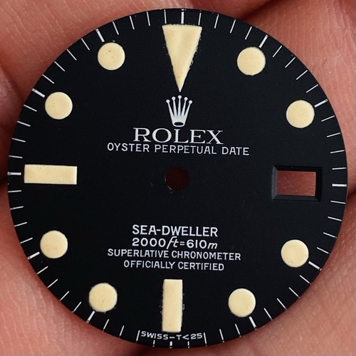 Rolex service tritium dial for - rolex,
