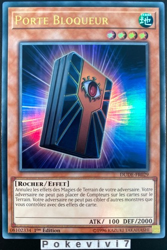 Carte porte bloqueur - yu-gi-oh!,