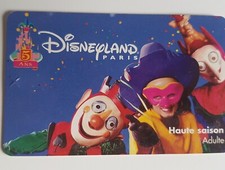 Carte Passeport DISNEYLAND PARIS  collector  5.ans eurodisney Mickey 1997 ticket