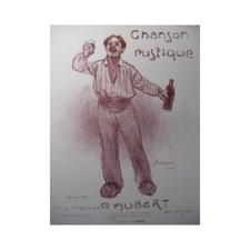 AUBERT Gaston Chanson Rustique