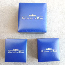 lot de 3 boitiers Monnaie de
