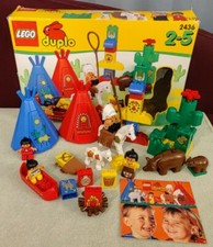 LEGO Duplo 2436 - Le camp du Grand Chef Indiens - Complet Native American