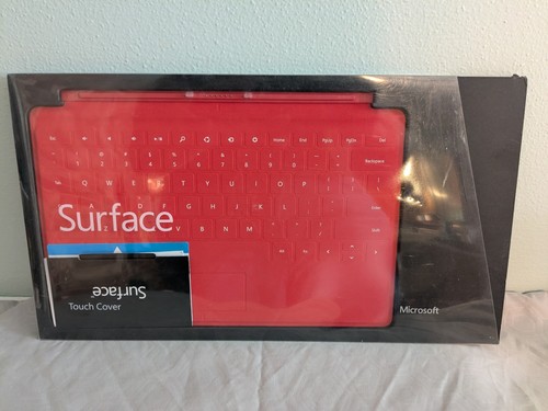 Microsoft red touch cover - microsoft,