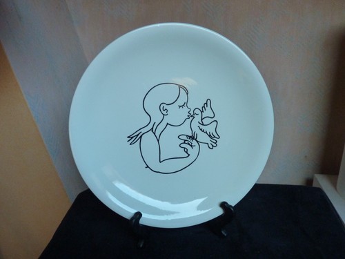 Assiette jean effel - de, ,jeune