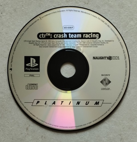 Playstation ps1 ctr crash - -,