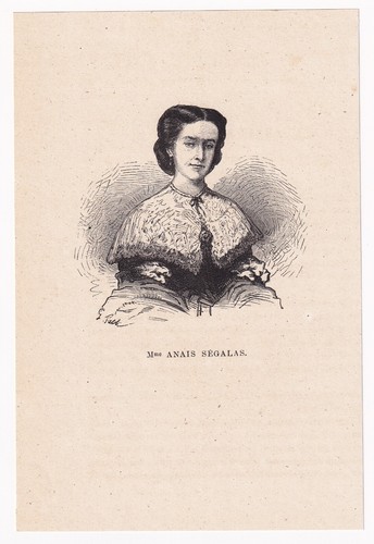 Portrait xixe anaïs ségalas - xixe,